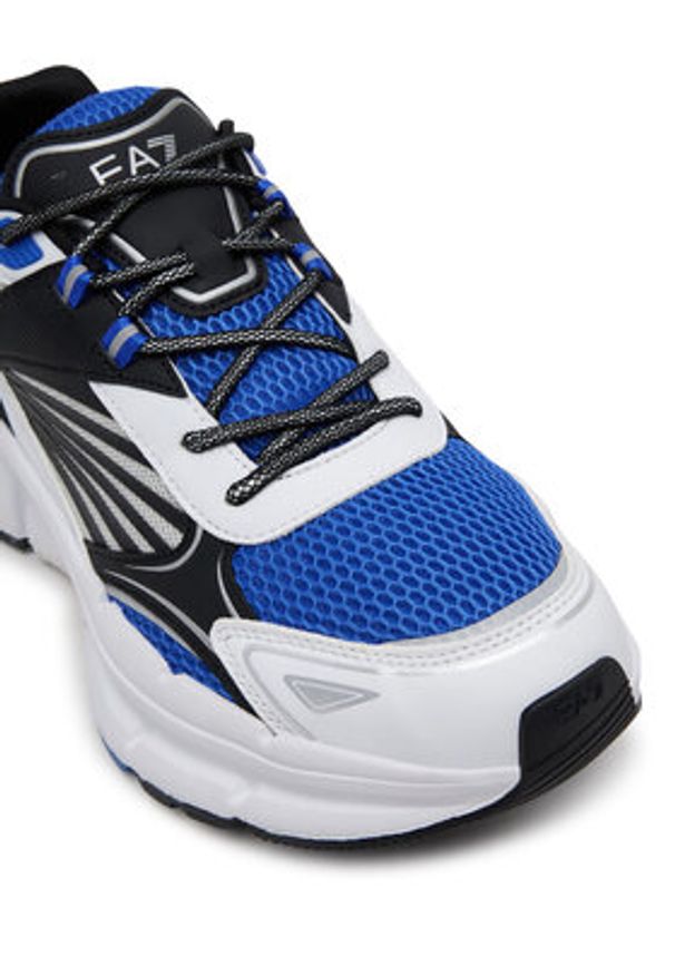 EA7 Emporio Armani Sneakersy X8X236 XK424 R948 Biały. Kolor: biały. Materiał: skóra