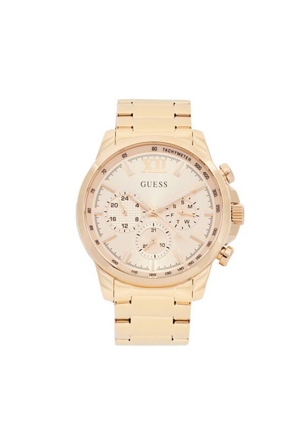 Guess Zegarek Walker GW0900G2 Złoty. Kolor: złoty