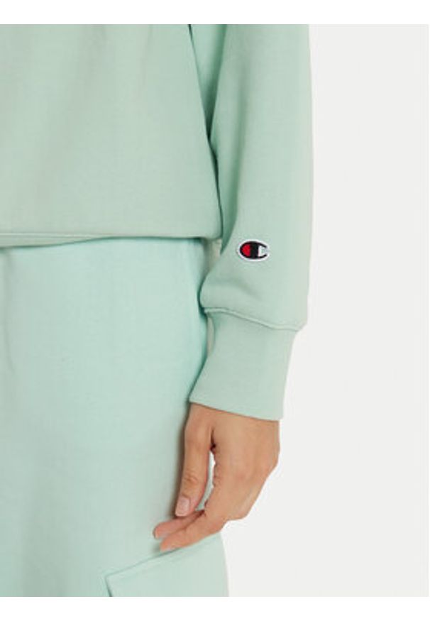 Champion Bluza 117541 Zielony Loose Fit. Kolor: zielony. Materiał: bawełna, syntetyk