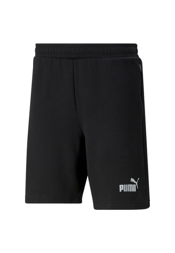 Krótkie spodenki męskie Puma TEAMFINAL CASUALS. Kolor: wielokolorowy, czarny. Materiał: bawełna, materiał. Długość: krótkie