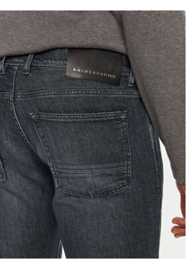 Baldessarini Jeansy B1 16516 1192 Granatowy Regular Fit. Kolor: niebieski