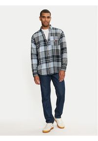 Tommy Jeans Koszula DM0DM20597 Niebieski Regular Fit. Kolor: niebieski. Materiał: bawełna