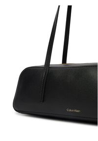 Calvin Klein Torebka Foil Logo Bauletto LV04F3636G Czarny. Kolor: czarny. Materiał: skórzane #5