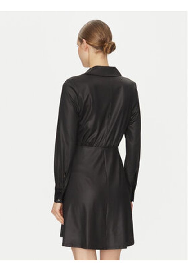 DKNY Sukienka koktajlowa DD4JL26A Czarny Slim Fit. Kolor: czarny. Materiał: syntetyk. Styl: wizytowy