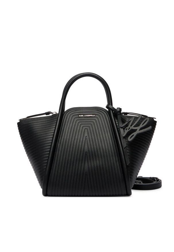 Karl Lagerfeld - KARL LAGERFELD Torebka B1W30044 Czarny. Kolor: czarny. Materiał: skórzane