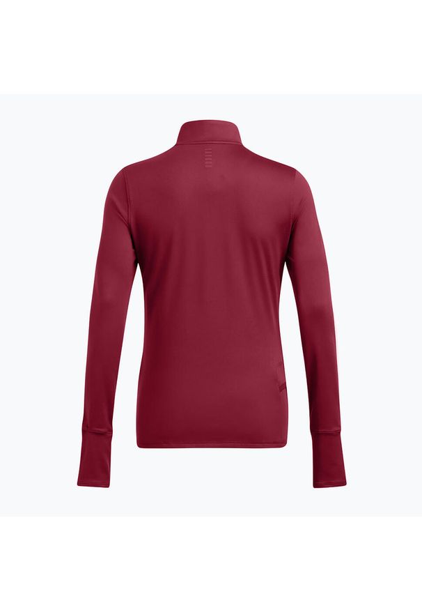 Longsleeve do biegania damski Under Armour Launch Pro Half Zip. Kolor: czerwony. Długość rękawa: długi rękaw