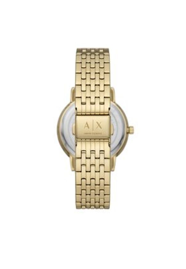 Armani Exchange Zegarek AX5586 Złoty. Kolor: złoty
