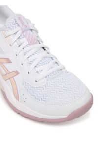 Asics Buty halowe Gel-Rocket 12 1072A119 Biały. Kolor: biały. Materiał: skóra #6