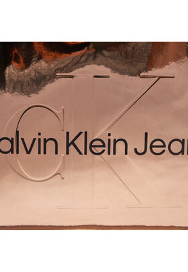 Calvin Klein Jeans Torebka Sculpted Arc Shoulderbag22 Monof K60K611861 Różowy. Kolor: różowy. Materiał: skórzane