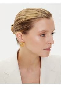 Elisabetta Franchi Kolczyki OR-04A-56E2-V140 Złoty. Materiał: metalowe. Kolor: złoty