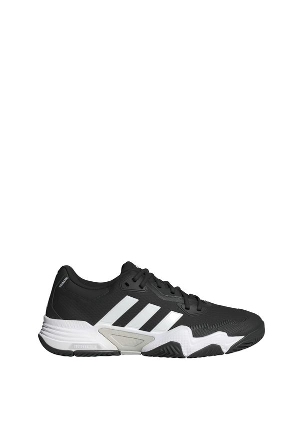 Adidas - Buty Solematch Control 2 Tennis. Kolor: szary, czarny, biały, wielokolorowy. Materiał: materiał. Sport: turystyka piesza, tenis