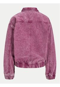 JJXX Kurtka jeansowa Ziggy 12260876 Różowy Regular Fit. Kolor: różowy. Materiał: bawełna #7