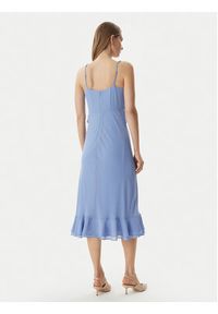Morgan Sukienka koktajlowa 261-RELODI Niebieski jasny Regular Fit. Kolor: niebieski. Materiał: syntetyk. Styl: wizytowy #4