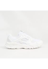 Cropp - Sneakersy z efektem reflective - Biały. Kolor: biały