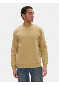 Tommy Jeans Bluza DM0DM20741 Beżowy Regular Fit. Kolor: beżowy. Materiał: bawełna #1