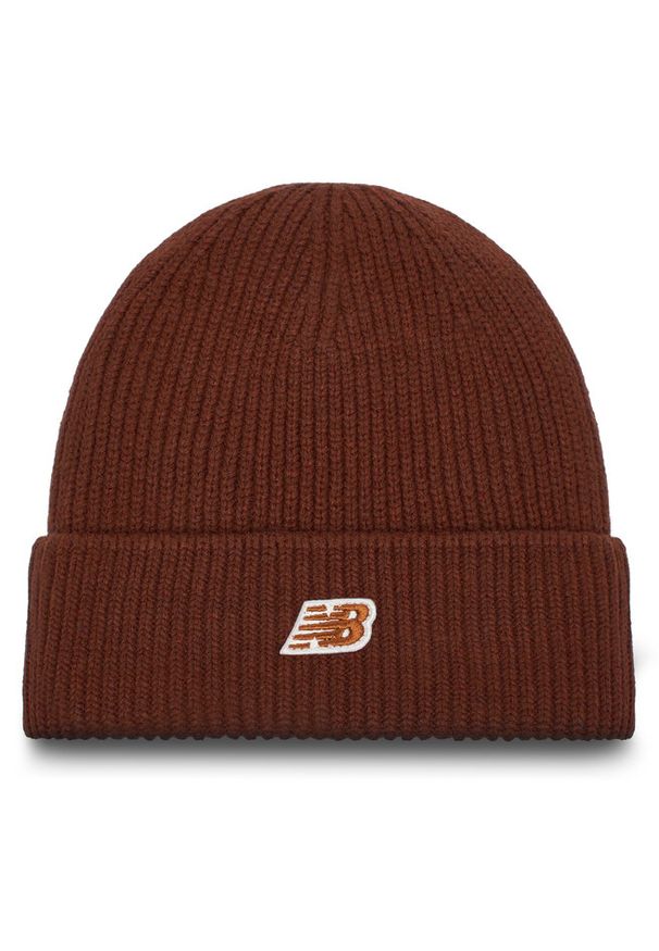 Czapka New Balance. Kolor: brązowy