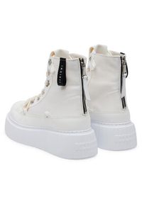 Inuikii Trampki Matilda Canvas High 30103-025 Biały. Kolor: biały. Materiał: materiał