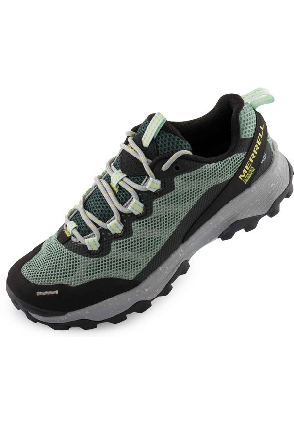 Merrell Speed Strike GTX damskie buty outdoor, wodoodporne. Kolor: czarny, niebieski, wielokolorowy, zielony. Styl: sportowy