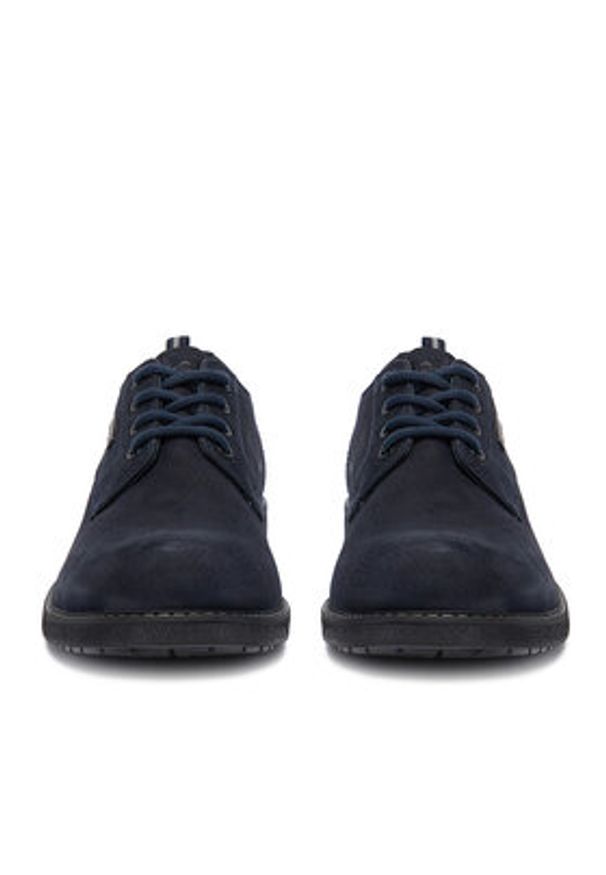 Lasocki Półbuty CEO-TRANCE-08 MI08 Granatowy. Kolor: niebieski. Materiał: nubuk, skóra