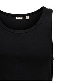 Only & Sons Tank top Tanner 22030217 Czarny Regular Fit. Kolor: czarny. Materiał: bawełna #4