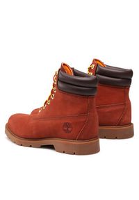 Timberland Trapery 6in Wr Basic TB0A2853V17 Pomarańczowy. Kolor: pomarańczowy. Materiał: skóra, nubuk