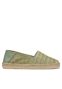 Geox Espadryle D Lampedusa D46V0A 02MLM C3002 Zielony. Kolor: zielony. Materiał: skóra