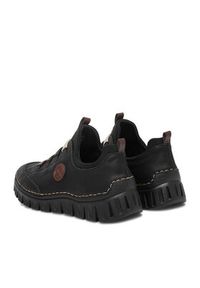Rieker Sneakersy CEO-57550-00 Czarny. Kolor: czarny. Materiał: skóra #2