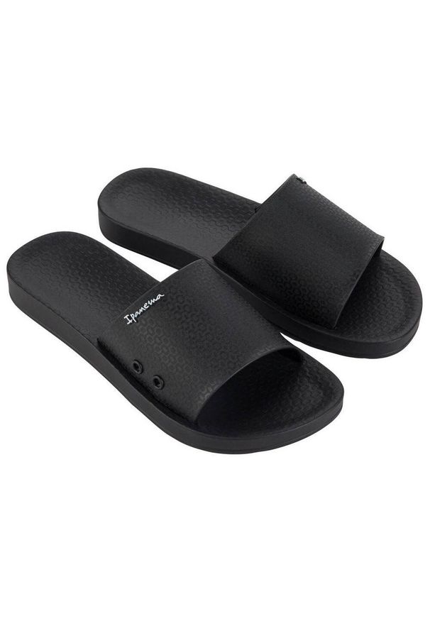 Japonki damskie Ipanema Anat Classic. Okazja: na plażę. Kolor: czarny. Styl: sportowy