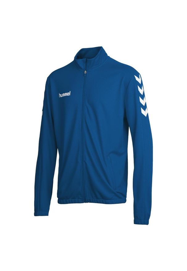 Bluza sportowa dla dorosłych Hummel Core Poly Jacket. Kolor: niebieski