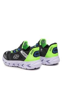 skechers - Skechers Sneakersy Odelux 403843L/BKLM Czarny. Kolor: czarny. Materiał: materiał