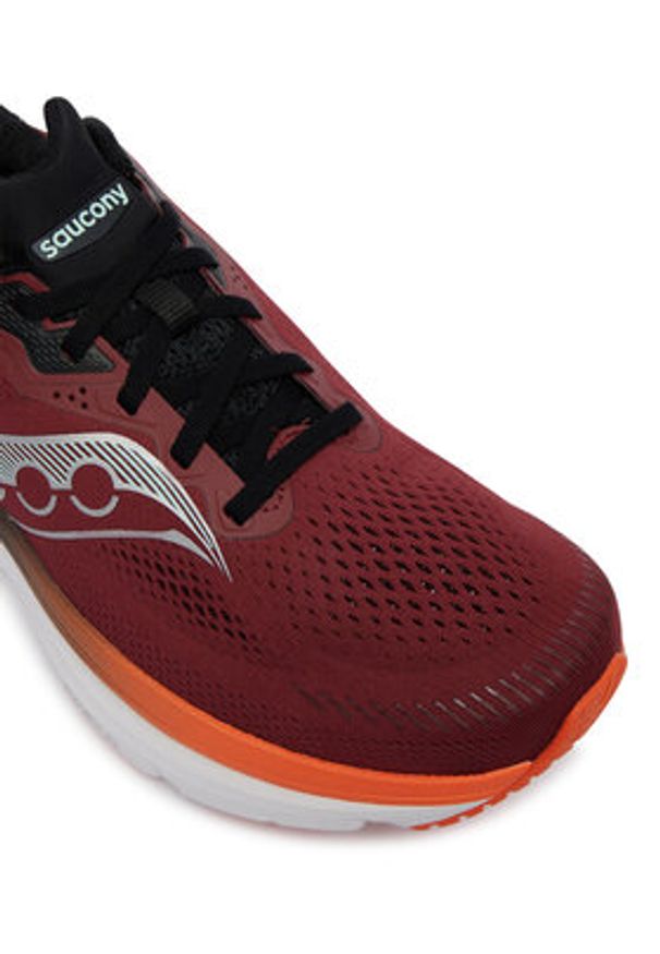 Saucony Buty do biegania Guide 19 S21058 Bordowy. Kolor: czerwony. Materiał: materiał