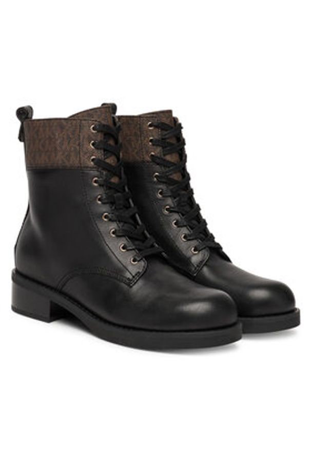 MICHAEL Michael Kors Trzewiki Lyle 40F5LYFB8L Czarny. Kolor: czarny. Materiał: skóra