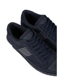 Antony Morato Sneakersy | MMFW01240-LE500024 | Mężczyzna | Granatowy. Nosek buta: okrągły. Kolor: niebieski. Materiał: tkanina. Wzór: aplikacja. Sport: turystyka piesza #6