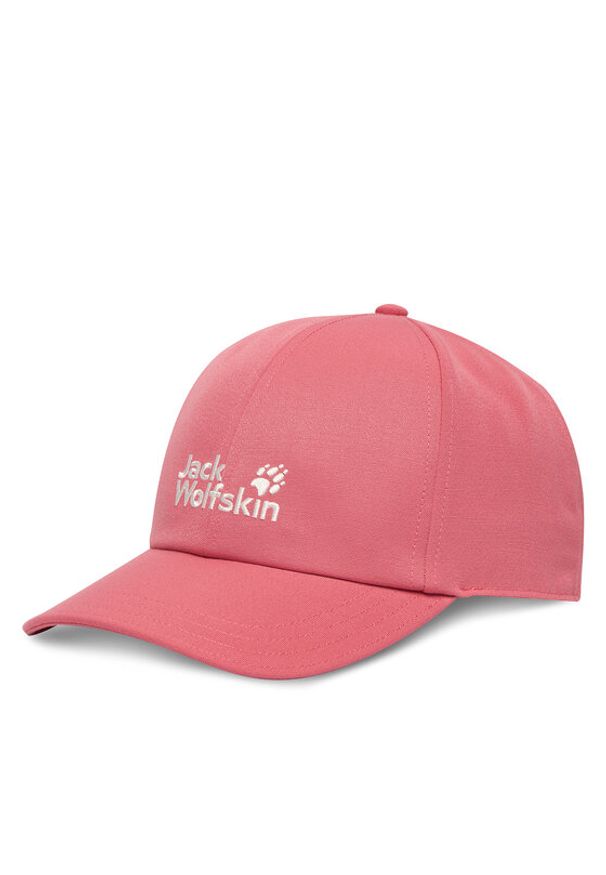 Jack Wolfskin Czapka z daszkiem Baseball Cap A65769 Różowy. Kolor: różowy. Materiał: poliester