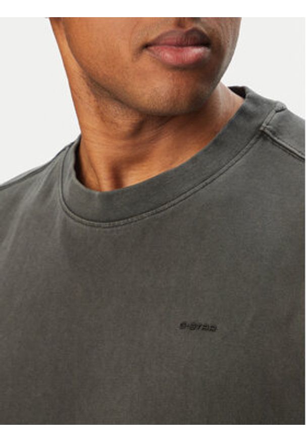 G-Star RAW - G-Star Raw T-Shirt Base D28588-E517 Czarny Regular Fit. Kolor: czarny. Materiał: bawełna