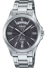 Zegarek Casio Zegarek Męski Casio MTP-1381D-7A Quartz Srebrny Stal. Kolor: srebrny #1