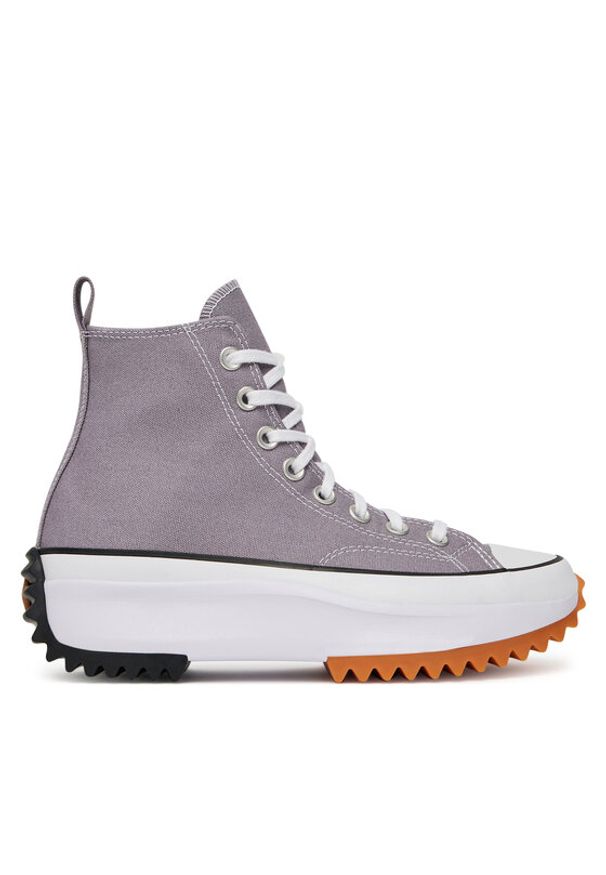 Converse Trampki Run Star Hike Platform A10666C Szary. Kolor: szary. Materiał: materiał. Obcas: na platformie