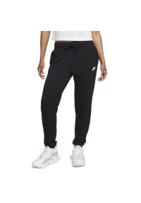 Spodnie Nike Sportswear Club Fleece DQ5191-010 - czarne. Kolor: czarny. Materiał: bawełna, dzianina, poliester, dresówka. Sport: fitness #1