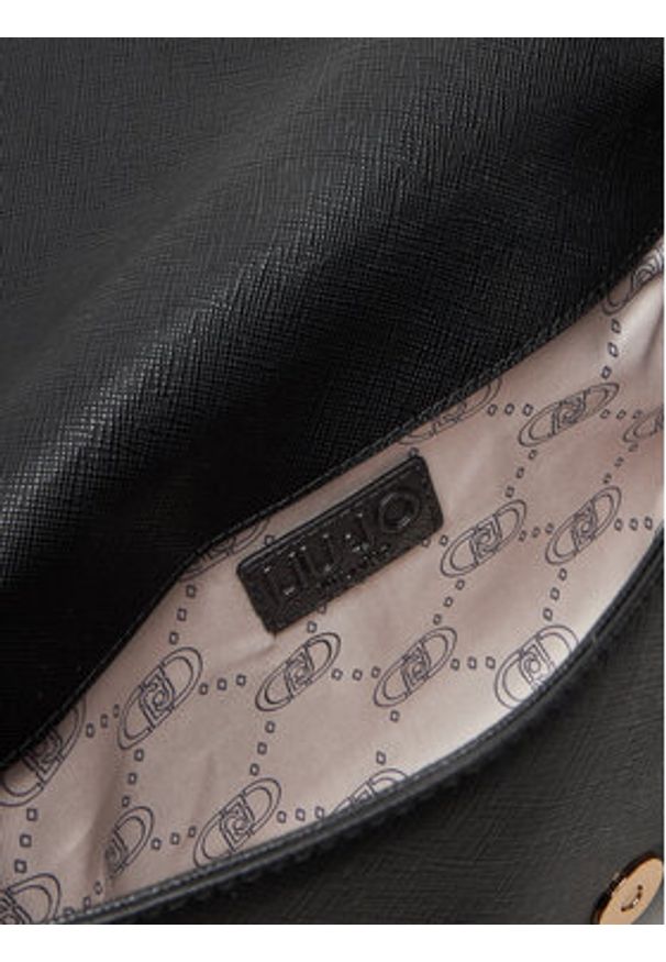 Liu Jo Torebka S Crossbody AA5177 E0087 Czarny. Kolor: czarny. Materiał: skórzane
