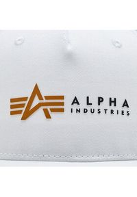 Alpha Industries Czapka z daszkiem Label 106901 Biały. Kolor: biały. Materiał: bawełna, materiał #3