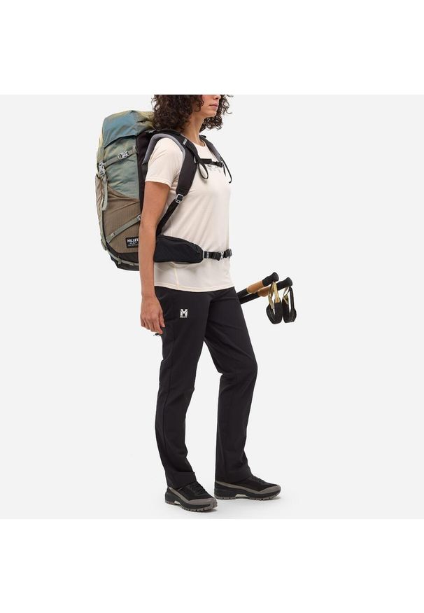 Spodnie trekkingowe damskie Millet Ubic Stretch Pant W regular fit. Kolor: czarny