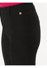 Maryley Spodnie materiałowe 24EB52Z/43NE Czarny Slim Fit. Kolor: czarny. Materiał: syntetyk