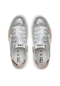 Primigi Sneakersy 1867000 D Srebrny. Kolor: srebrny. Materiał: skóra #3