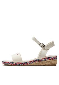 TOMMY HILFIGER - Tommy Hilfiger Espadryle T3A7-33283-1703100 S Biały. Kolor: biały #4