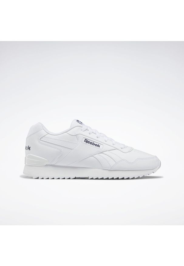 Buty do chodzenia męskie Reebok Glide Ripple Clip. Zapięcie: sznurówki. Kolor: biały, wielokolorowy, niebieski. Materiał: guma, materiał, tkanina, syntetyk. Szerokość cholewki: normalna. Sport: turystyka piesza