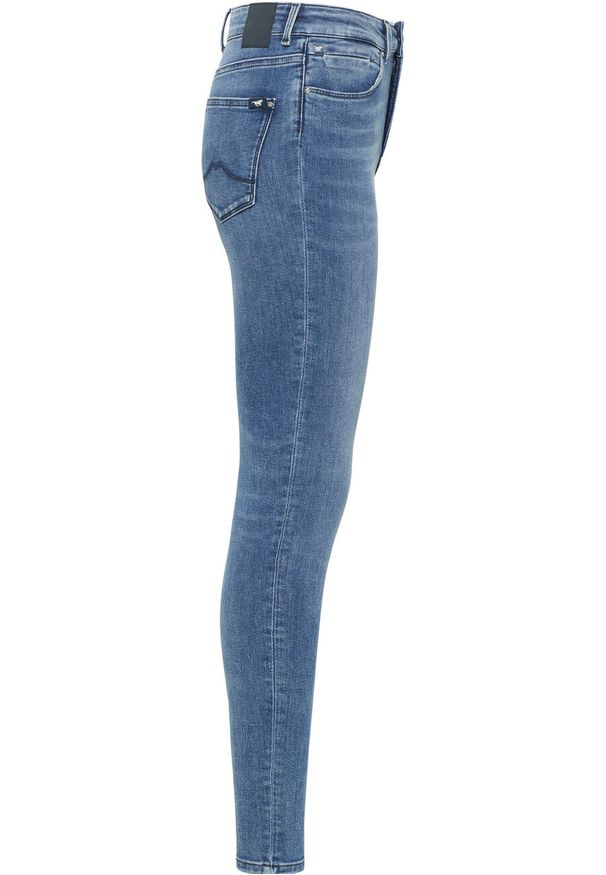 Mustang - MUSTANG GEORGIA SUPER SKINNY DAMSKIE SPODNIE JEANSOWE JEANSY DENIM BLUE 1013578 5000 682