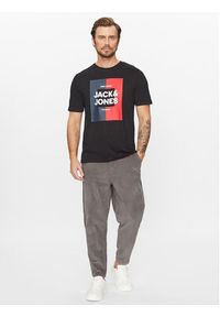 Jack & Jones - Jack&Jones Spodnie materiałowe 12237547 Szary Tapered Fit. Kolor: szary. Materiał: sztruks #9