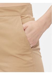 Marella Spodnie materiałowe Nabis 2413131091200 Brązowy Regular Fit. Kolor: brązowy. Materiał: bawełna