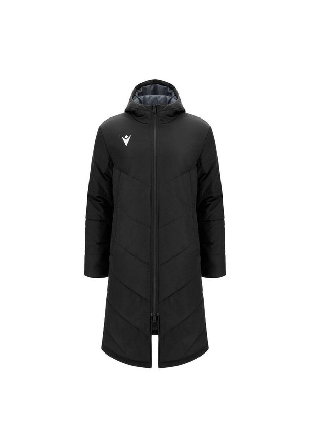 Parka z kapturem Macron Bench Northland. Typ kołnierza: kaptur. Kolor: czarny. Sezon: zima
