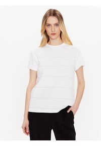 Fabiana Filippi T-Shirt JED273B561 Biały Regular Fit. Kolor: biały. Materiał: bawełna #1